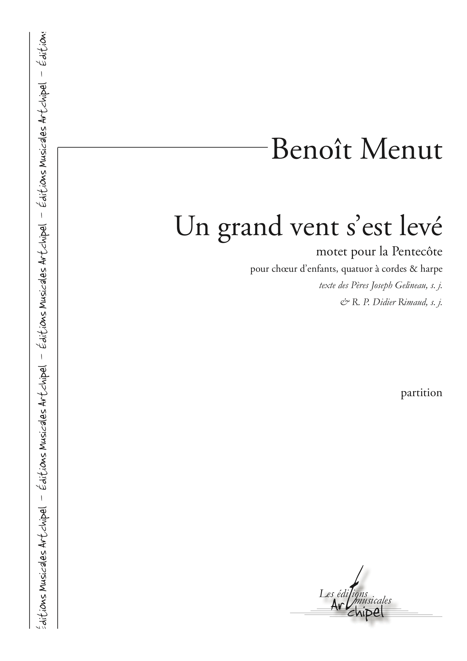 grandVquat version Quatuor a cordes et Harpe MENUT Benoit A4 z